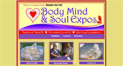Desktop Screenshot of bodymindsoulexpos.com